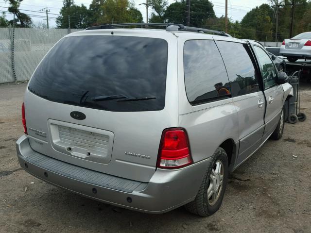 2FMDA58245BA84116 - 2005 FORD FREESTAR L SILVER photo 4