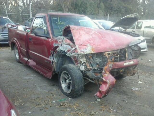 1GCCS1445SK145326 - 1995 CHEVROLET S TRUCK S1 RED photo 1