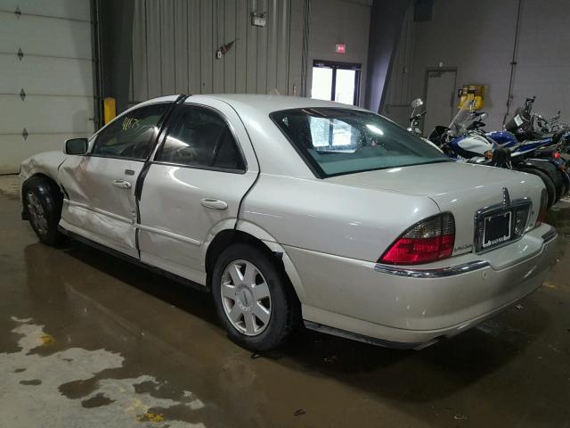 1LNHM86S65Y628048 - 2005 LINCOLN LS 奶油色 照片 3