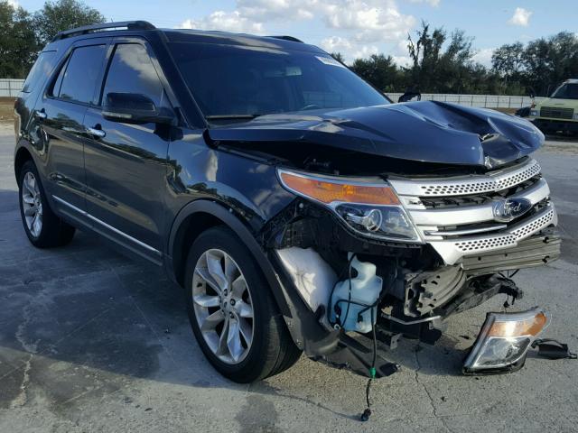 1FM5K7D84DGA61644 - 2013 FORD EXPLORER X BLACK photo 1