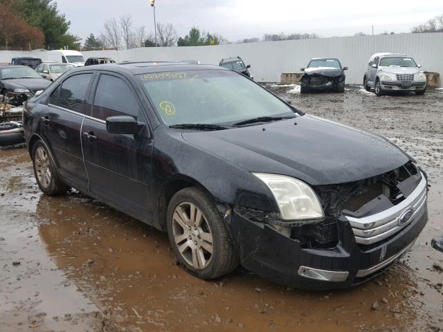 3FAHP08146R154320 - 2006 FORD FUSION SEL BLACK photo 1