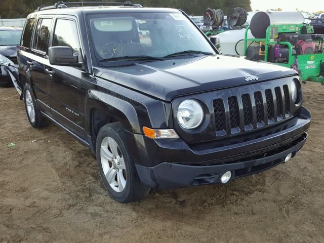 1C4NJPFBXED587103 - 2014 JEEP PATRIOT LA BLACK photo 1