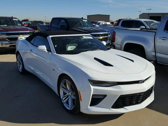 1G1FH3D74H0213663 - 2017 CHEVROLET CAMARO SS Blanco foto 1