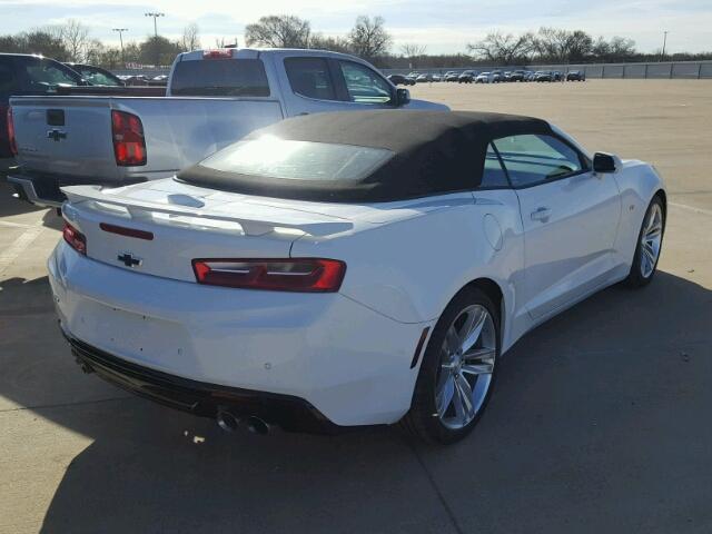 1G1FH3D74H0213663 - 2017 CHEVROLET CAMARO SS Blanco foto 4