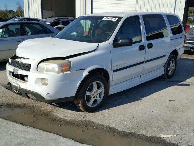 1GBDV13147D114295 - 2007 CHEVROLET UPLANDER I WHITE photo 2