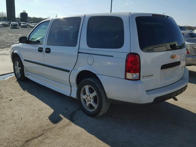 1GBDV13147D114295 - 2007 CHEVROLET UPLANDER I WHITE photo 3