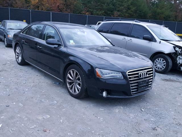 WAURMAFD3EN001209 - 2014 AUDI A8 L TDI 黑色 照片 1