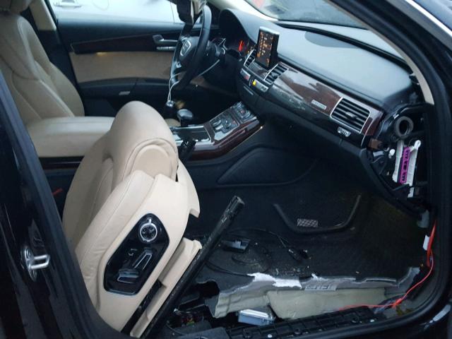 WAURMAFD3EN001209 - 2014 AUDI A8 L TDI 黑色 照片 5