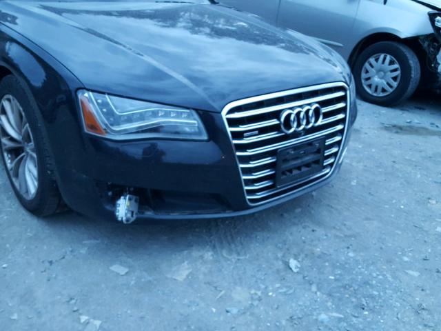 WAURMAFD3EN001209 - 2014 AUDI A8 L TDI 黑色 照片 9