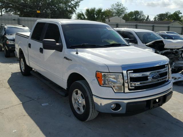 1FTFW1CF9DFB83982 - 2013 FORD F150 SUPER WHITE photo 1