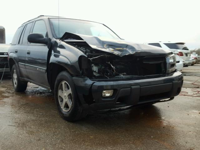 1GNDS13S032316786 - 2003 CHEVROLET TRAILBLAZE BLUE photo 1