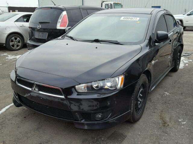 JA3AU26U89U603605 - 2009 MITSUBISHI LANCER ES/ BLACK photo 2