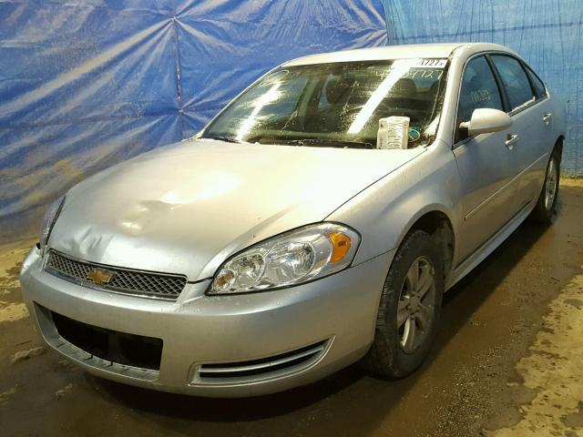 2G1WF5E31C1148815 - 2012 CHEVROLET IMPALA LS SILVER photo 2