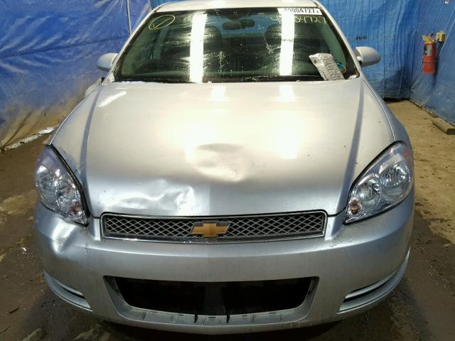 2G1WF5E31C1148815 - 2012 CHEVROLET IMPALA LS SILVER photo 9