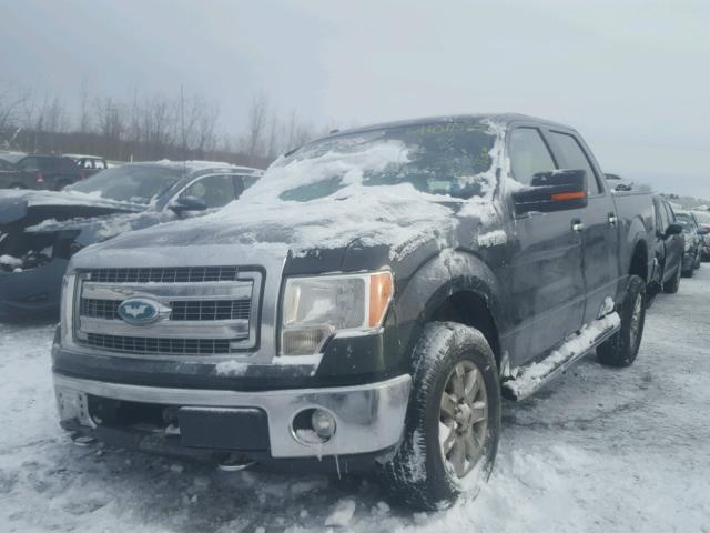 1FTFW1EF8DFA36226 - 2013 FORD F150 SUPER GREEN photo 2