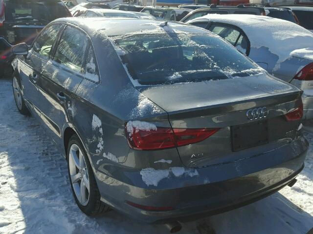 WAUBFGFF0F1126287 - 2015 AUDI S3 PREMIUM GRAY photo 3