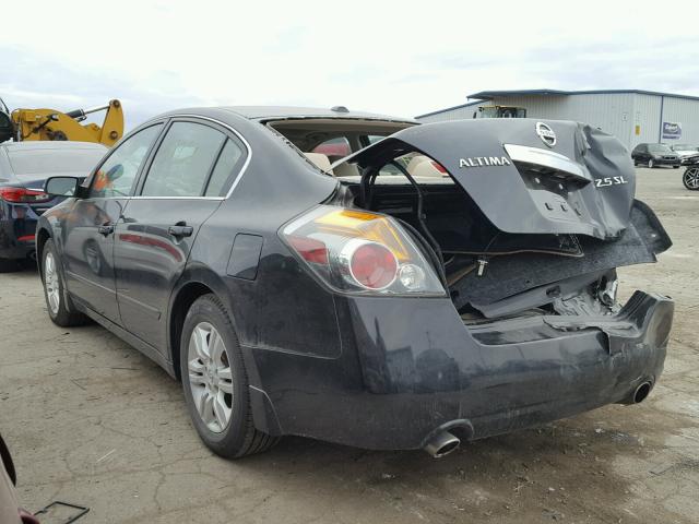 1N4AL2AP0BC159319 - 2011 NISSAN ALTIMA BAS BLACK photo 3