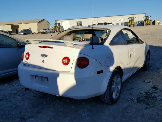 1G1AL18F177219571 - 2007 CHEVROLET COBALT LT WHITE photo 4