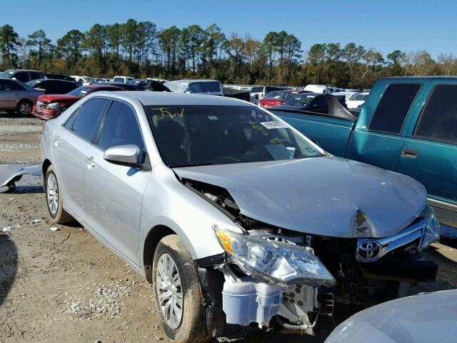 4T4BF1FK0ER357556 - 2014 TOYOTA CAMRY L SILVER photo 1