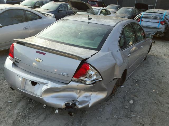 2G1WD58C589174036 - 2008 CHEVROLET IMPALA SUP SILVER photo 4