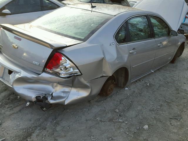 2G1WD58C589174036 - 2008 CHEVROLET IMPALA SUP 银色 照片 9