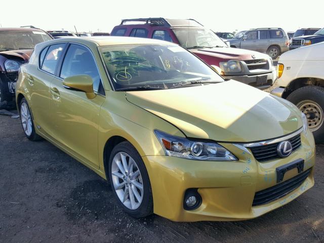 JTHKD5BH8B2026882 - 2011 LEXUS CT 200 GOLD photo 1