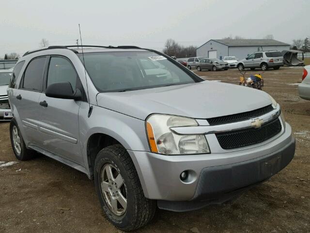 2CNDL13F756196821 - 2005 CHEVROLET EQUINOX LS SILVER photo 1