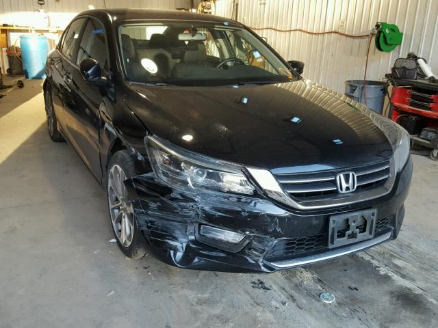 1HGCR2F56DA100753 - 2013 HONDA ACCORD SPO BLACK photo 1