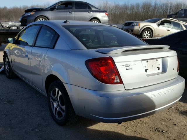 1G8AW12F15Z172187 - 2005 SATURN ION LEVEL SILVER photo 3