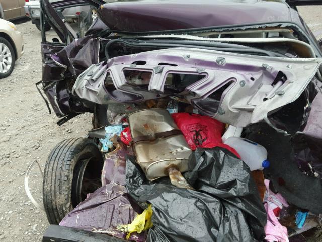 1G1LD55M2TY182406 - 1996 CHEVROLET CORSICA PURPLE photo 9