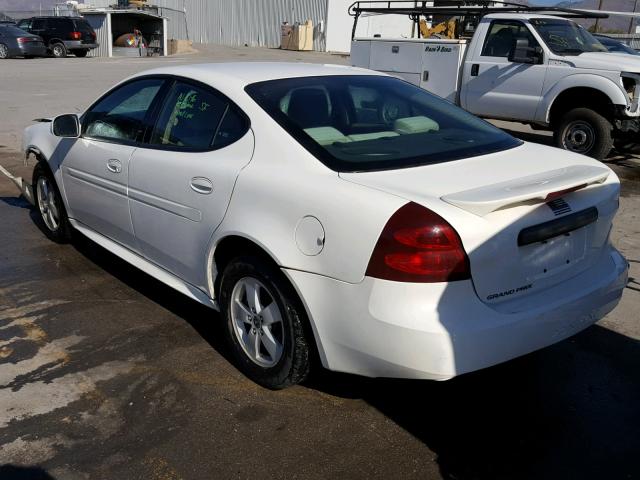 2G2WP552261160279 - 2006 PONTIAC GRAND PRIX თეთრი ფოტო 3