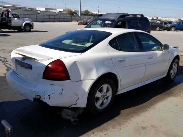 2G2WP552261160279 - 2006 PONTIAC GRAND PRIX თეთრი ფოტო 4