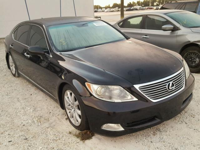 JTHGL46F875006505 - 2007 LEXUS LS 460L BLACK photo 1