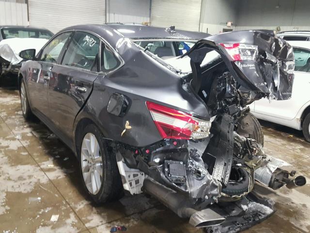 4T1BK1EB2EU101510 - 2014 TOYOTA AVALON BAS GRAY photo 3