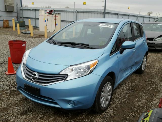 3N1CE2CP3FL424869 - 2015 NISSAN VERSA NOTE BLUE photo 2