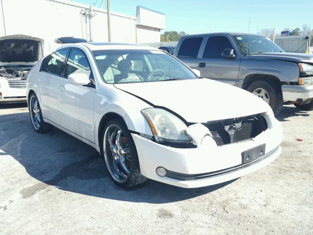 1N4BA41E64C870577 - 2004 NISSAN MAXIMA SE WHITE photo 1