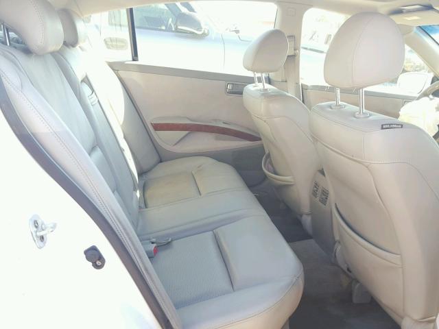 1N4BA41E64C870577 - 2004 NISSAN MAXIMA SE WHITE photo 6