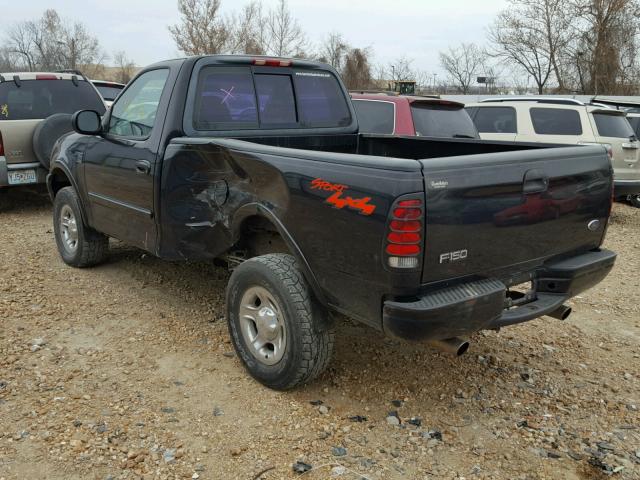 1FTRF18W6XNC35794 - 1999 FORD F150 BLACK photo 3