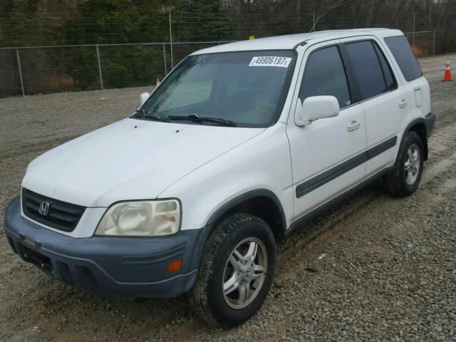 JHLRD1868XC014699 - 1999 HONDA CR-V EX WHITE photo 2