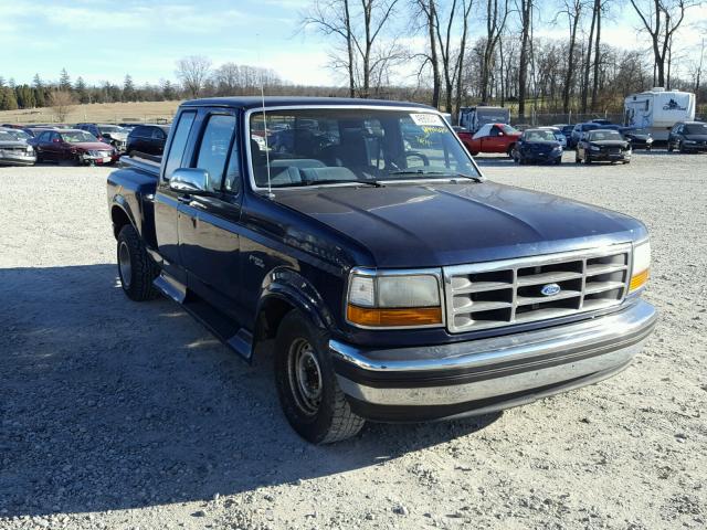 1FTEX15N8RKA35270 - 1994 FORD F150 BLUE photo 1