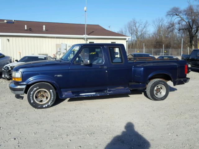 1FTEX15N8RKA35270 - 1994 FORD F150 BLUE photo 9