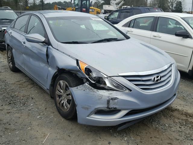 5NPEB4AC9CH441133 - 2012 HYUNDAI SONATA GLS BLUE photo 1