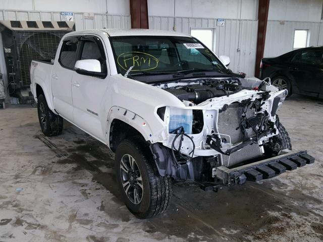 5TFCZ5AN9GX019139 - 2016 TOYOTA TACOMA DOU WHITE photo 1