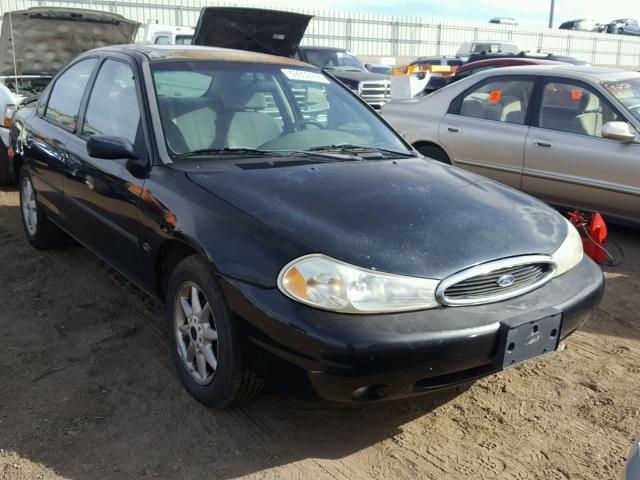 1FAFP66L5YK119369 - 2000 FORD CONTOUR SE BLACK photo 1