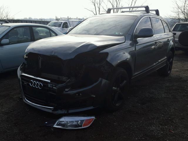 WA1EY74L27D065649 - 2007 AUDI Q7 3.6 QUA GRAY photo 2