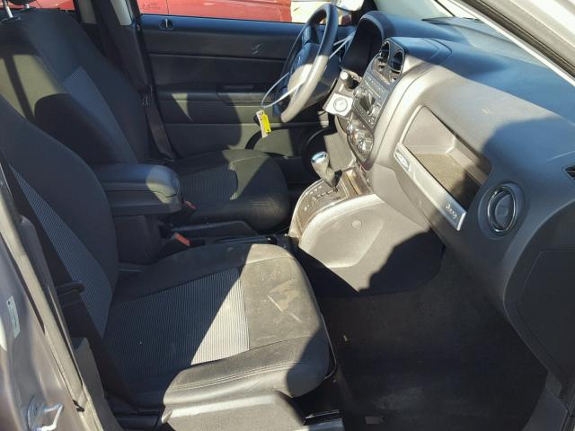 1C4NJCBA3ED504861 - 2014 JEEP COMPASS SP SILVER photo 5