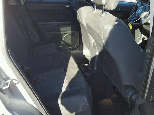 1C4NJCBA3ED504861 - 2014 JEEP COMPASS SP SILVER photo 6