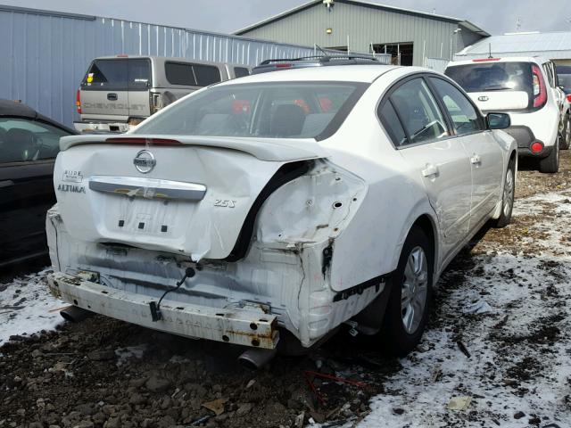 1N4AL2AP9CN529267 - 2012 NISSAN ALTIMA BAS WHITE photo 4