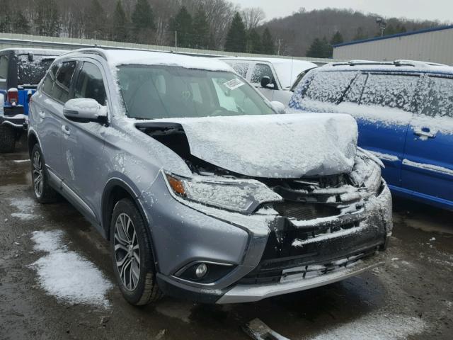 JA4AZ3A3XGZ058136 - 2016 MITSUBISHI OUTLANDER GRAY photo 1