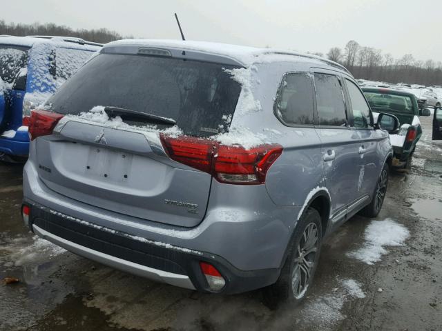 JA4AZ3A3XGZ058136 - 2016 MITSUBISHI OUTLANDER GRAY photo 4